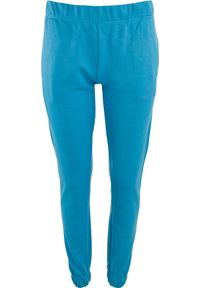 ALPINE PRO - Pantalony Treningowe Diama 2XL dla Kobiet - Komfort i Styl. Kolor: niebieski. Materiał: poliester, bawełna. Sport: fitness