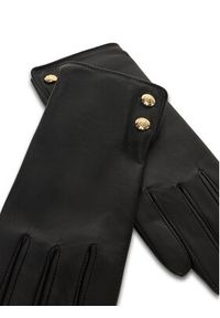 Lauren Ralph Lauren - LAUREN RALPH LAUREN Rękawiczki 454833083001 Czarny. Kolor: czarny. Materiał: skóra #3