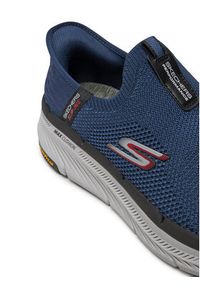 skechers - Skechers Sneakersy Max Cushioning Premier 2.0 - Advantageous 2 220839 NVY Granatowy. Kolor: niebieski. Materiał: materiał