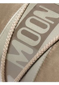 Moon Boot ICON GLANCE PLATINUM SATIN BOOTS Śniegowce damskie. Kolor: szary #3