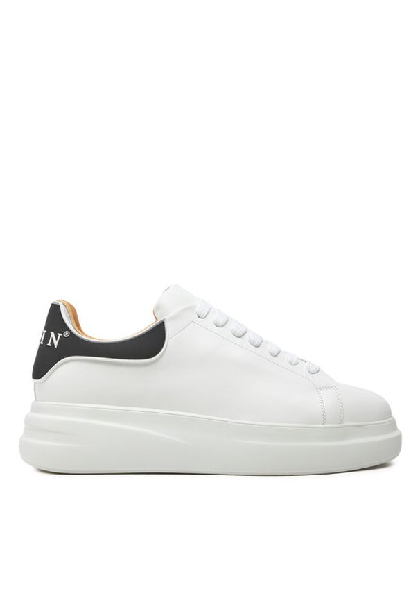 Philipp Plein - PHILIPP PLEIN Sneakersy FADS USC0599 PLE005N Biały. Kolor: biały. Materiał: skóra