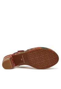 Laura Vita Sandały Nellao 15 Czerwony. Kolor: czerwony. Materiał: skóra #4