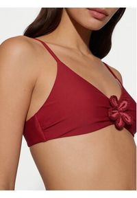 YSABEL MORA - Ysabel Mora Góra od bikini 83448 Czerwony ciemny. Kolor: czerwony. Materiał: syntetyk #4