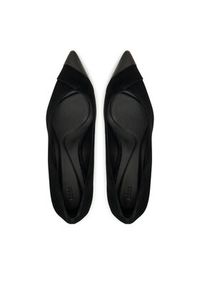 BOSS Półbuty Gracey 50548592 Czarny. Kolor: czarny. Materiał: skóra, zamsz #5