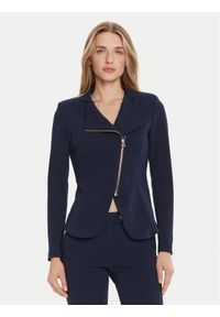 Rinascimento Marynarka CFC0125220003 Granatowy Slim Fit. Kolor: niebieski. Materiał: syntetyk #1