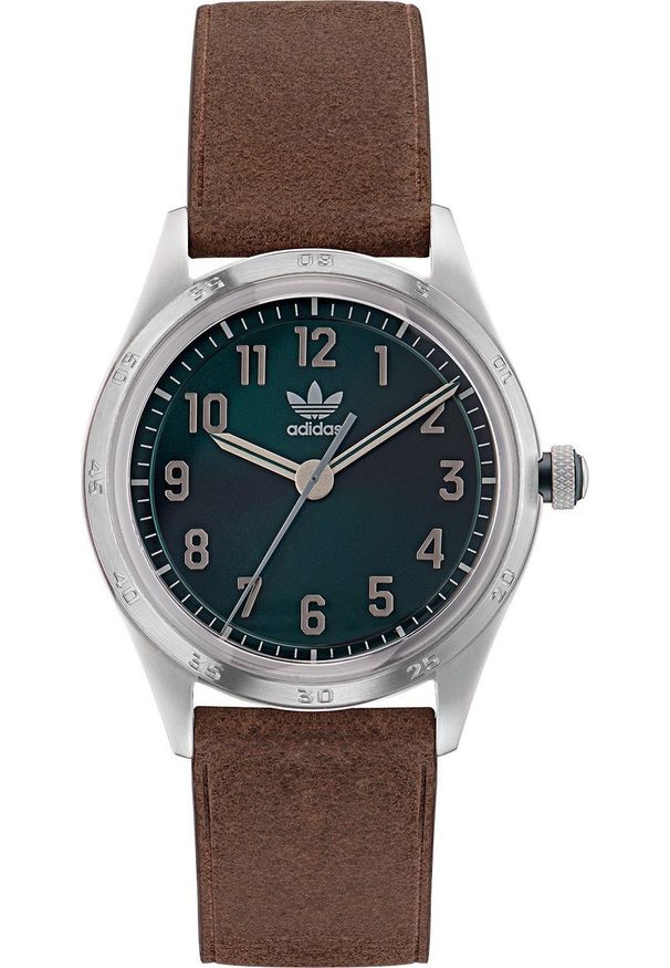 Zegarek Adidas Zegarek męski adidas Originals AOSY22527 brązowy. Kolor: brązowy