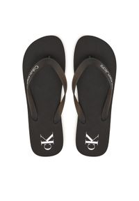 Calvin Klein Jeans Japonki Beach Sandal Transparent Tpu YM0YM01267 Czarny. Kolor: czarny