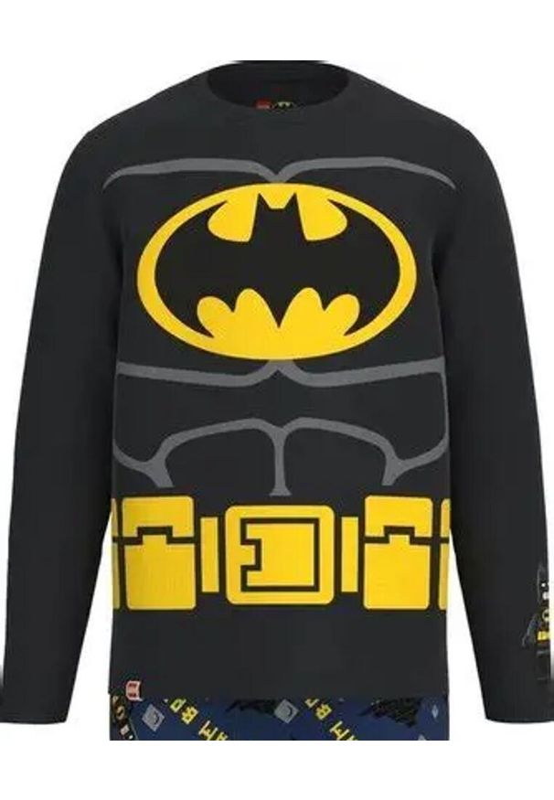 Piżama dziecięca komplet koszulka+ spodnie LEGO M12010650. Kolor: czarny