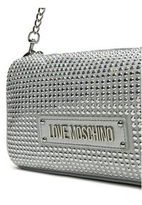 Love Moschino - LOVE MOSCHINO Torebka JC4135PP1MLL196B Srebrny. Kolor: srebrny