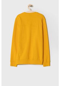 Champion Bluza dziecięca 305251 kolor żółty z aplikacją. Okazja: na co dzień. Kolor: żółty. Wzór: aplikacja. Styl: casual #2