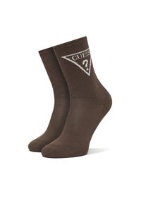 Skarpety długie Guess. Kolor: brązowy #1