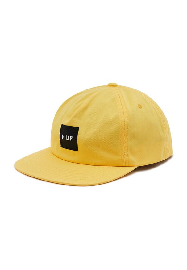 Czapka z daszkiem HUF. Kolor: żółty