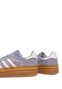 Adidas - adidas Sneakersy Gazelle Bold JQ1297 Fioletowy. Kolor: fioletowy. Materiał: zamsz, skóra. Model: Adidas Gazelle