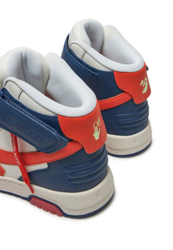 OFF-WHITE - Off-White Sneakersy OMIA259S23LEA Biały. Kolor: biały. Materiał: skóra