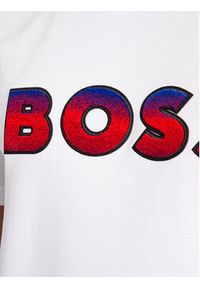 BOSS - Boss T-Shirt Tiburt 420 50500760 Biały Regular Fit. Kolor: biały. Materiał: bawełna #4