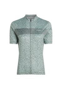 Protest - Koszulka na rower z krótkim rękawem zapinana na zamek damska PROTEST Prtnavarro. Kolor: zielony. Długość rękawa: krótki rękaw. Długość: krótkie. Sport: kolarstwo #1