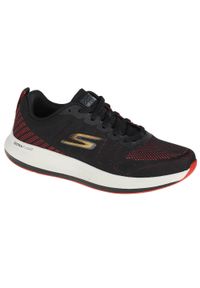 skechers - Skechers Go Run Pulse Strada, męskie, buty do biegania, Czarne. Kolor: czarny. Model: Skechers Sport. Sport: bieganie #1