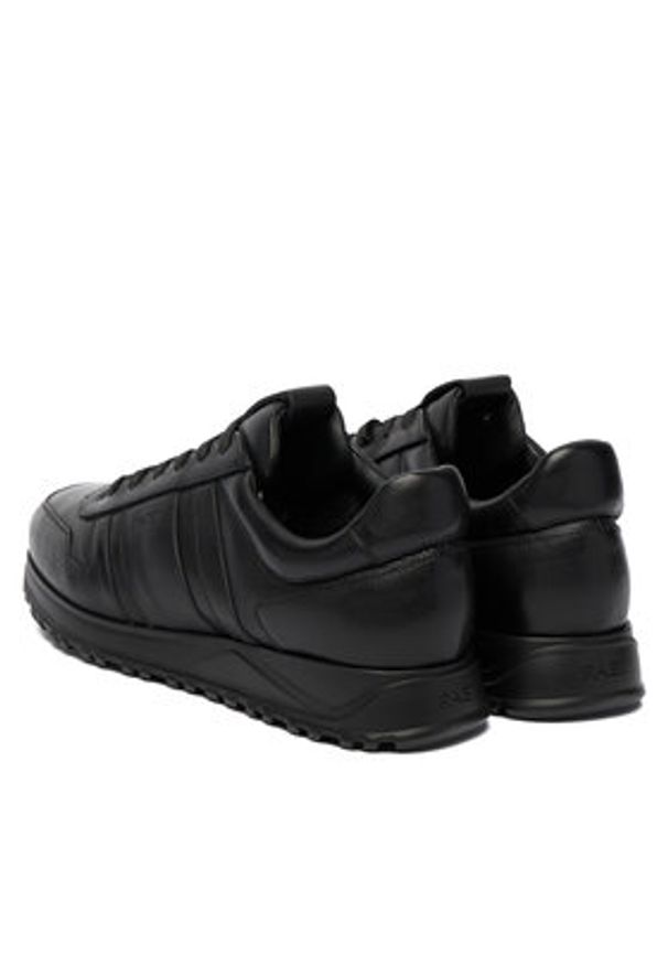 Fabi Sneakersy FU1407 Czarny. Kolor: czarny. Materiał: skóra