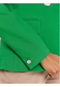 Morgan Marynarka 241-VOPY.F Zielony Slim Fit. Kolor: zielony. Materiał: syntetyk