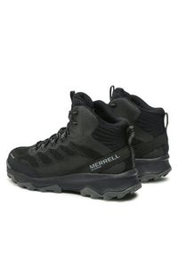 Merrell Sneakersy Speed Strike Mid Wp J066873 Czarny. Kolor: czarny. Materiał: materiał #7
