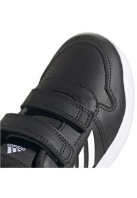 Adidas - Buty adidas Tensaur C Jr S24042 czarne. Kolor: czarny