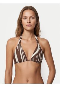 Seafolly Góra od bikini Coastline 31411MF270 Brązowy. Kolor: brązowy. Materiał: syntetyk #1