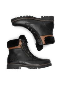 Remonte Trzewiki D8463-01 Czarny. Kolor: czarny. Materiał: skóra #4