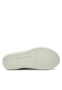 ecco - ECCO Sneakersy Soft Zero M 53775452292 Biały. Kolor: biały. Materiał: skóra #3