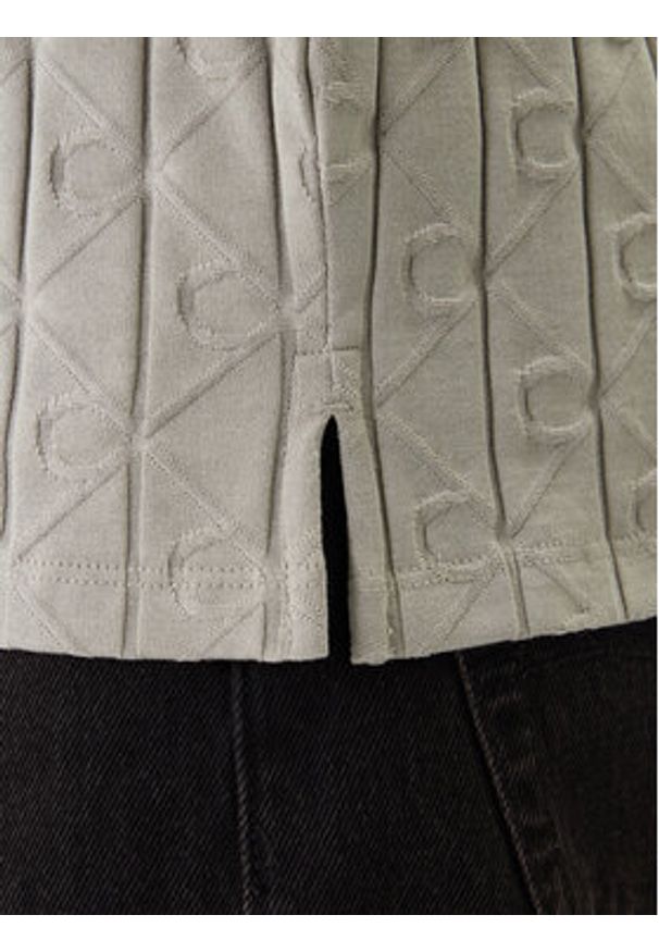 Calvin Klein Polo LV04LE203G Beżowy Regular Fit. Typ kołnierza: polo. Kolor: beżowy. Materiał: bawełna