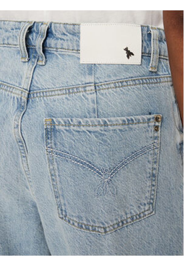 Patrizia Pepe Jeansy 8P0402/D1WZB-CA49 Niebieski Regular Fit. Kolor: niebieski
