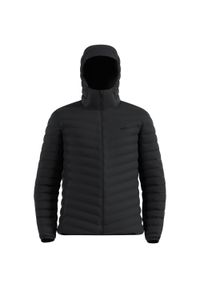 Kurtka puchowa Odlo Jacket insulated X-ALP PACKABLE DOWN. Kolor: czarny. Materiał: puch. Sport: turystyka piesza #1