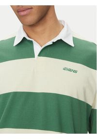 Vans Polo Ward Stripe VN000KU8 Zielony Regular Fit. Typ kołnierza: polo. Kolor: zielony. Materiał: bawełna #2