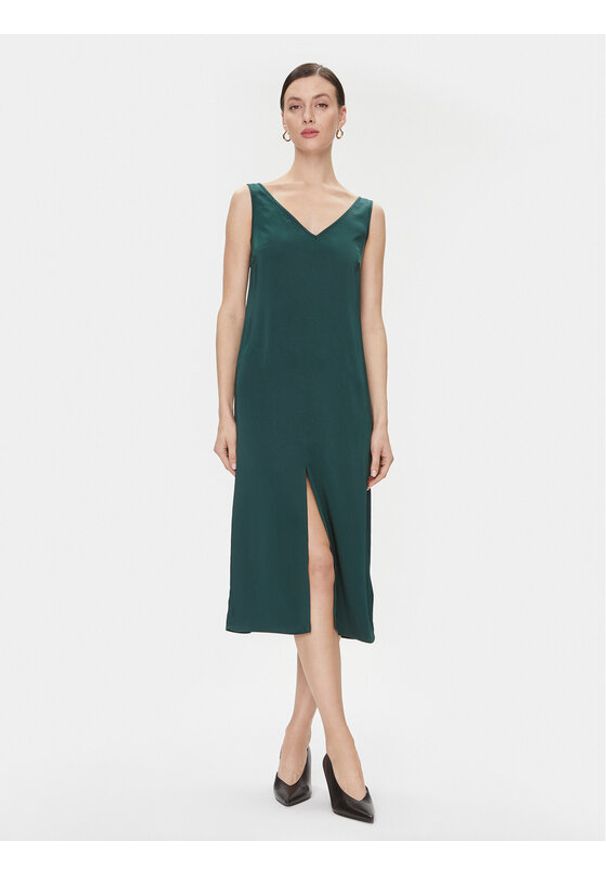 Marella Sukienka koktajlowa Icona 2332261238200 Zielony Regular Fit. Kolor: zielony. Materiał: syntetyk. Styl: wizytowy