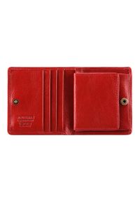 Wittchen - Damski portfel ze skóry lakierowany mały czerwony. Kolor: czerwony. Materiał: lakier, skóra #2