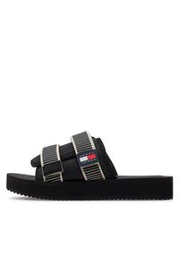 Tommy Jeans Klapki Tjm Sandal Casual EM0EM01389 Czarny. Okazja: na co dzień. Kolor: czarny. Materiał: materiał. Styl: casual #3