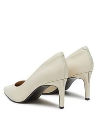 Calvin Klein Szpilki Pump 70 Pointy Hw Bar Lth HW0HW02561 Écru. Materiał: skóra. Obcas: na szpilce #6