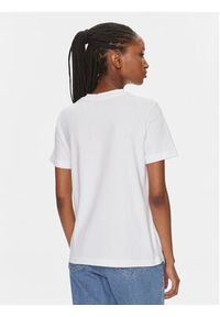 Calvin Klein Jeans T-Shirt J20J221065 Biały Regular Fit. Kolor: biały. Materiał: bawełna #2