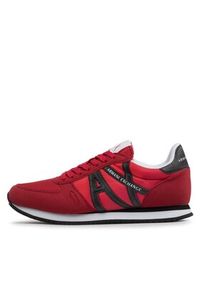 Armani Exchange Sneakersy XUX017 XCC68 K667 Czerwony. Kolor: czerwony. Materiał: materiał #2