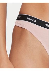 Hugo Komplet 3 par stringów 50480150 Kolorowy. Materiał: bawełna. Wzór: kolorowy #5