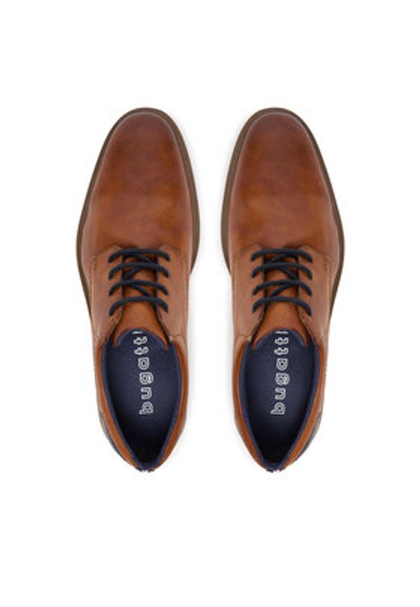 Bugatti Półbuty 335-AVE01-5000 Brązowy. Kolor: brązowy. Materiał: skóra