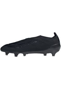 Adidas - Buty piłkarskie adidas Predator Elite Ll Fg M IE1807 czarne. Zapięcie: sznurówki. Kolor: czarny. Materiał: materiał, syntetyk. Szerokość cholewki: normalna. Sport: piłka nożna #8