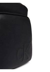 Calvin Klein Saszetka Bold Ck Pocket Reporter LV04D3368G Czarny. Kolor: czarny. Materiał: skóra #4