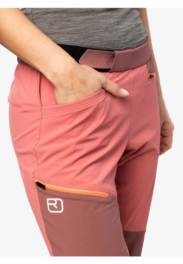 ORTOVOX - Spodnie wspinaczkowe damskie Ortovox Vajolet Pants. Kolor: różowy