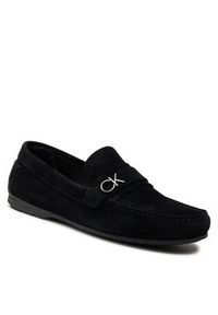 Calvin Klein Mokasyny Driving Shoe Bold Logo HM0HM01448 Czarny. Kolor: czarny #3
