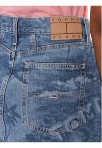 Tommy Jeans Spódnica jeansowa DW0DW17671 Niebieski Regular Fit. Kolor: niebieski. Materiał: bawełna