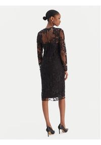 Rinascimento Sukienka koktajlowa CFC0126401003 Czarny Slim Fit. Kolor: czarny. Materiał: syntetyk. Styl: wizytowy #5
