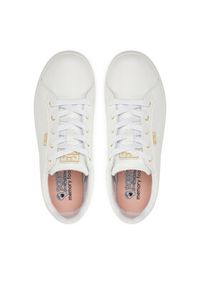 skechers - Skechers Sneakersy BOBS D'Vine 114456/WHT Biały. Kolor: biały. Materiał: skóra