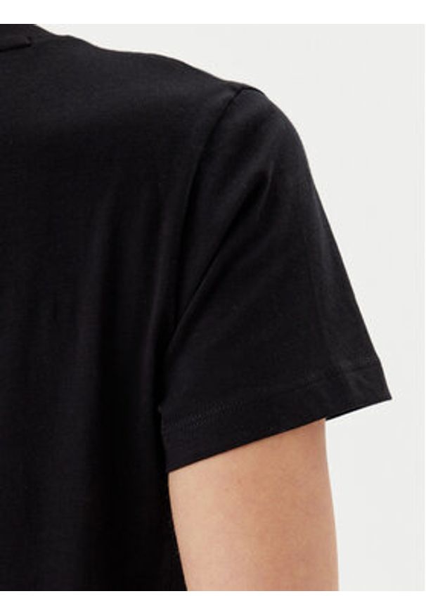 BOSS T-Shirt Esogo 50536628 Czarny Regular Fit. Kolor: czarny. Materiał: bawełna