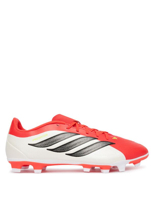 Adidas - adidas Buty do piłki nożnej Predator Club Firm Ground/Multi Ground JS0349 Czerwony. Kolor: czerwony. Materiał: syntetyk