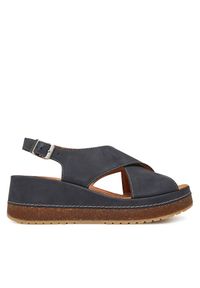 Sandały Clarks. Kolor: niebieski